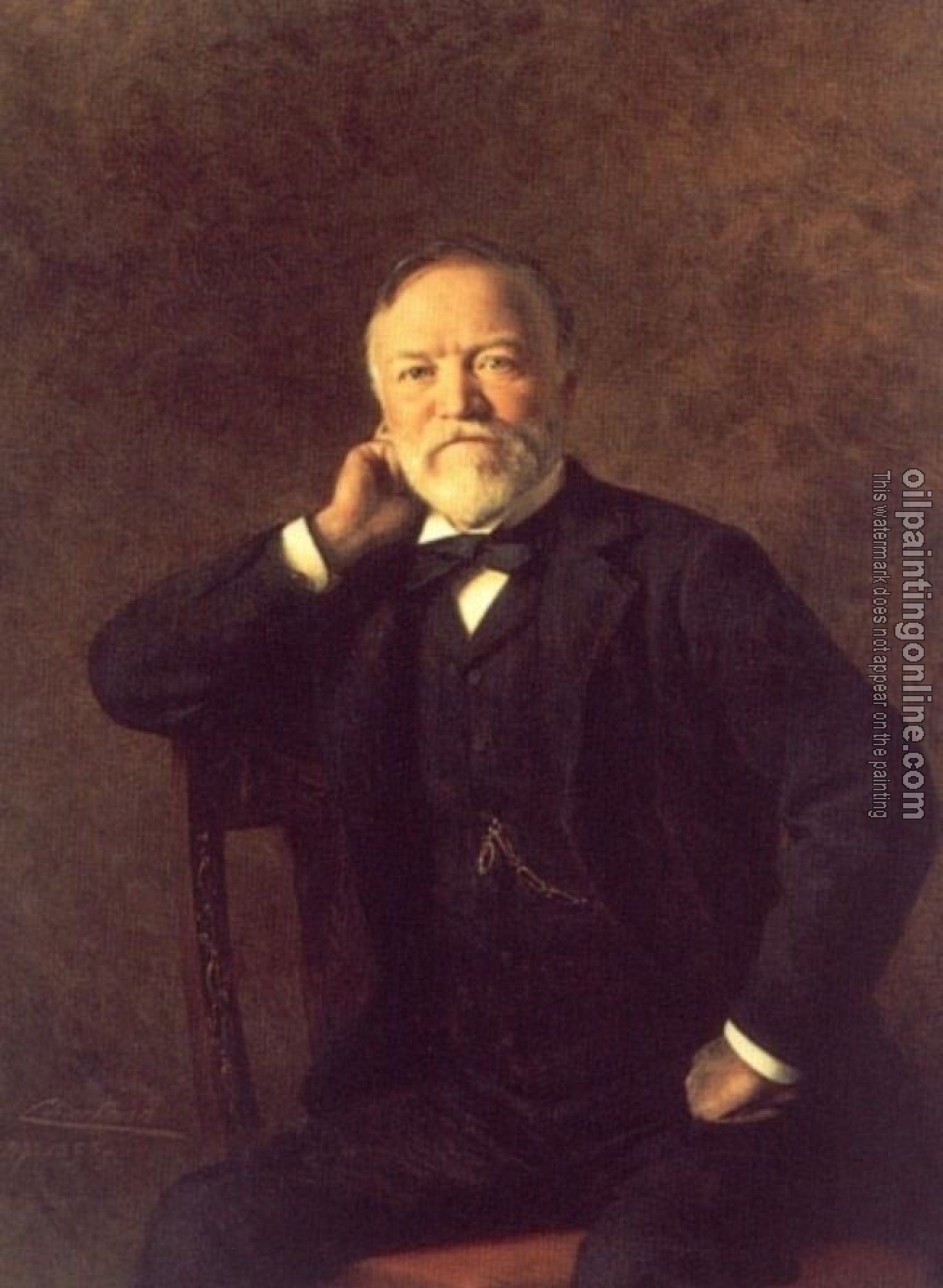 Theobald Chartran - Portrait of Andrew Carnegie